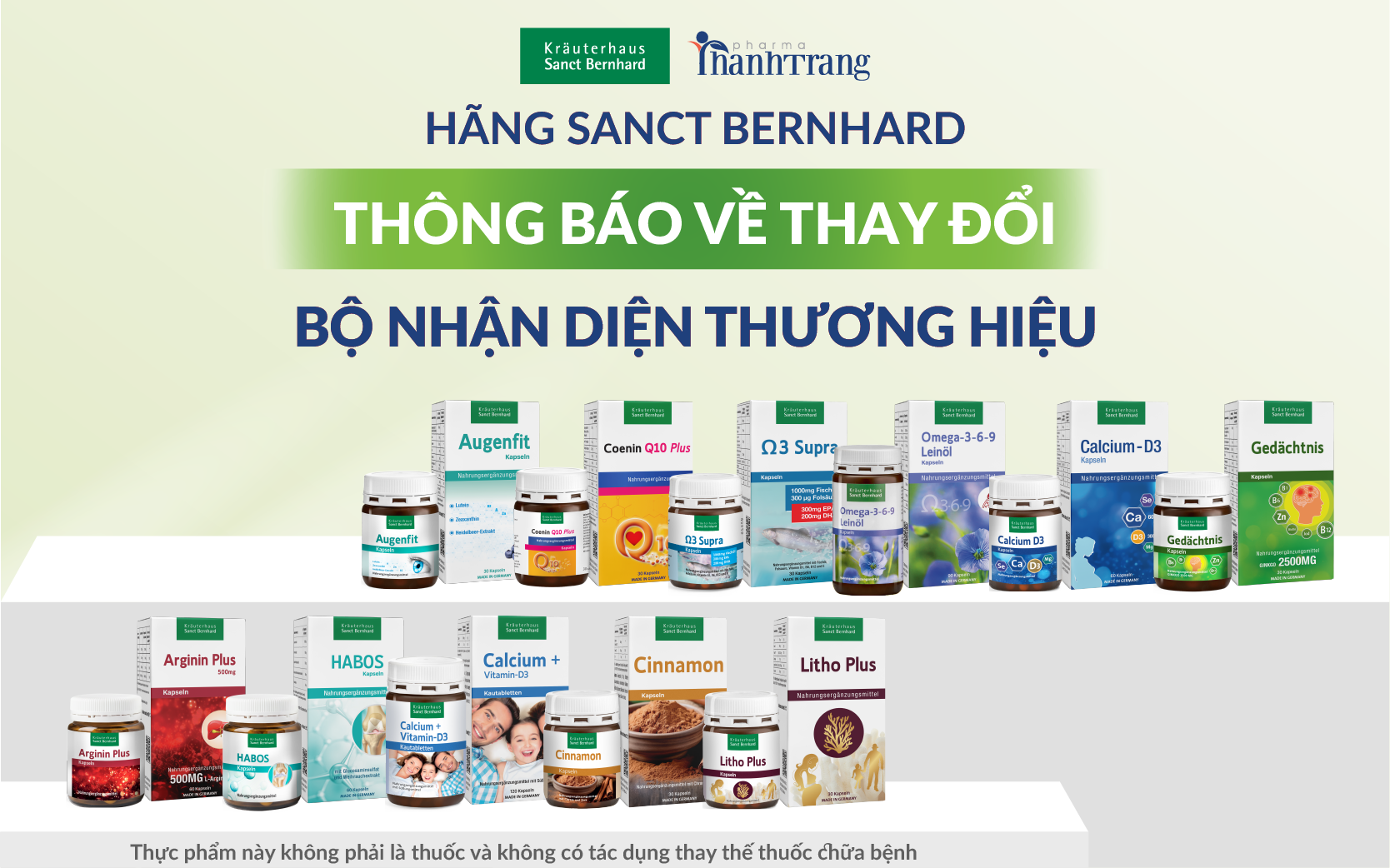 11 sản phẩm từ hãng Sanct Bernhard thay đổi bộ nhận diện thương hiệu